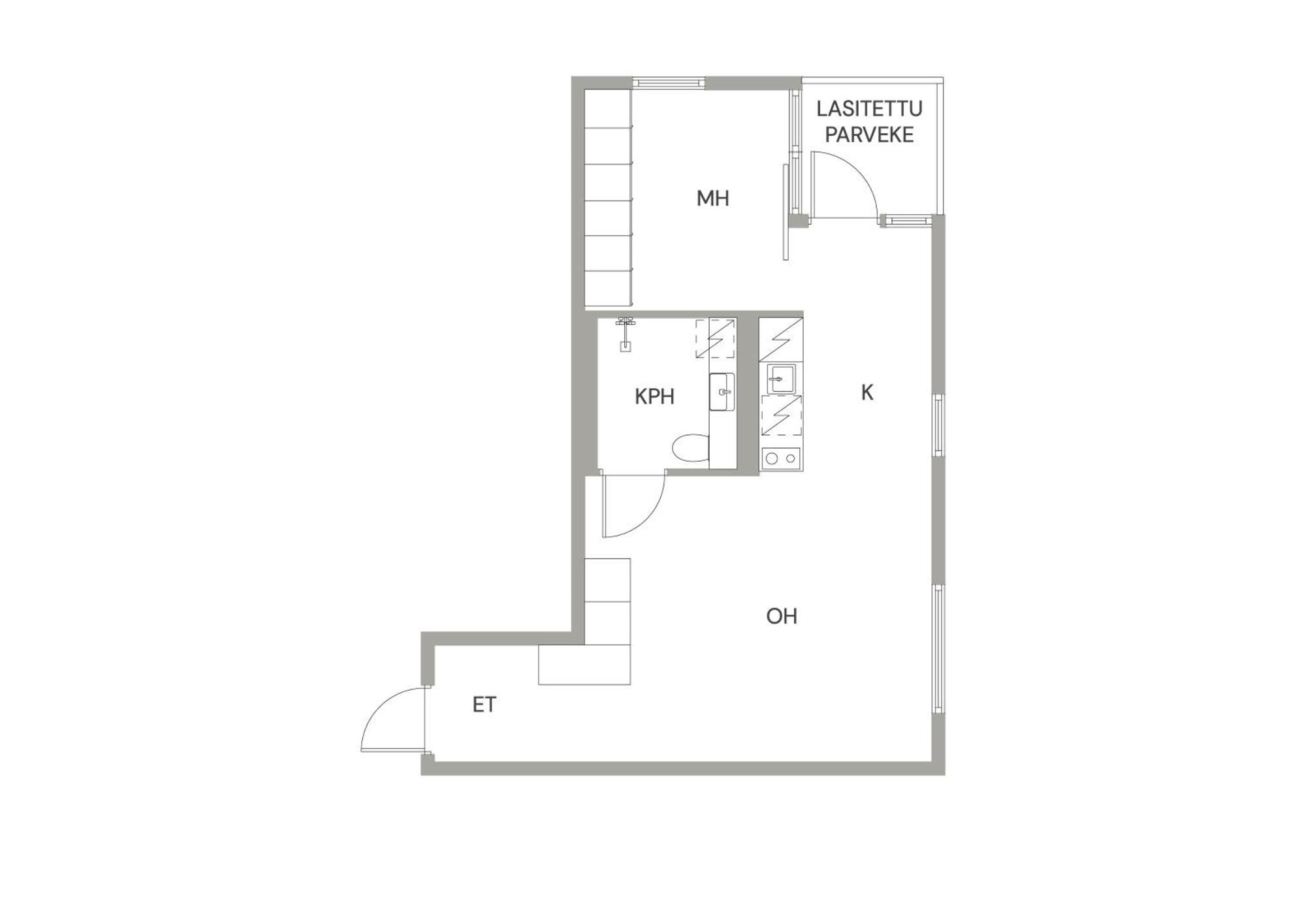 Beautiful Apartment At Toppilansalmi 奥卢 外观 照片